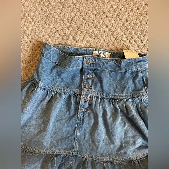 Free people Denim Maxi - Picture 7 of 11